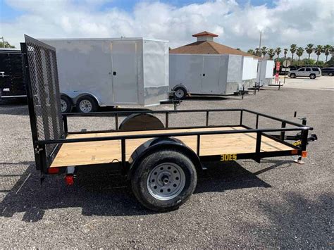 Skid Steer Trailer for Sale. . Used 5x10 utility trailer for sale near me
